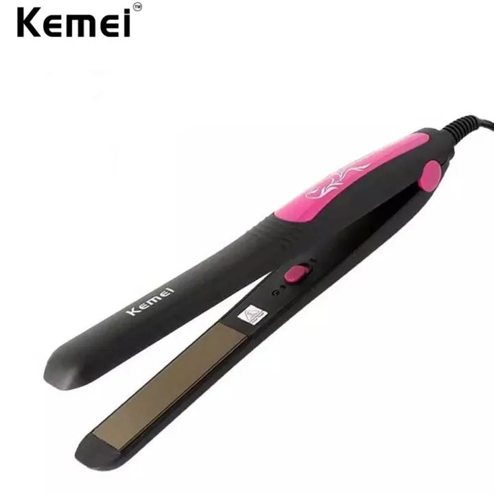 Kemei KM-328 Professional Hair Straightener Slim Plate - Oshi.pk - Buy & Sell Online