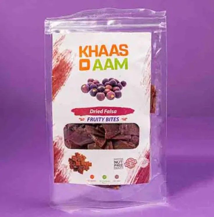 Khaso Aam Dried Falsa Flavor 80 Gm, 100% Natural Falsa Berries Fruit Candy Premium Berry Bar, Falsa Candy Toffee Sherbet Berry Pulp Jelly Fruit Bites - Oshi.pk - Buy & Sell Online