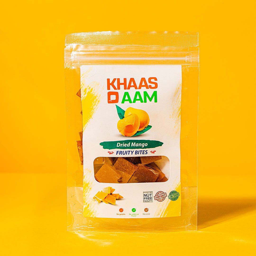 KhasoAam Mango Langra Flavor 80 Gm, 100% Natural Dried Mango Fruit Candy | Khaso Aam Premium Mango Fruit Bar, Aam Papad Mango Candy Toffee Mango Pulp - Oshi.pk - Buy & Sell Online