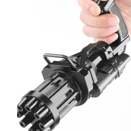 Kids Automatic Bubble Gatling Gun Summer Soap Water Bubble Machine Bubble Machine Gun Indoor Outdoor Toy Gift For Children - Oshi.pk - Buy & Sell Online