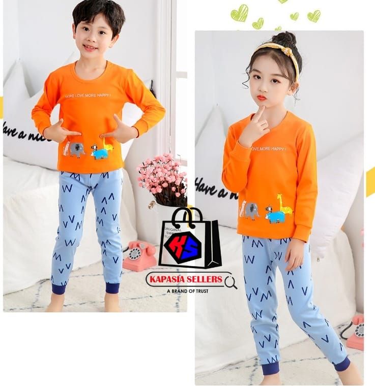Kids Printed Tshirt Trouser Night Dress - Oshi.pk - Buy & Sell Online