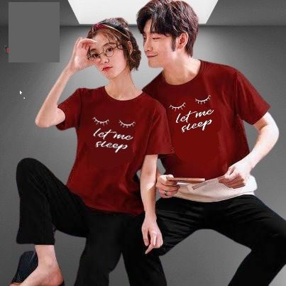 Let Me Sleep Printed Couple Night Dress ( 2 Suit ) - Oshi.pk - Buy & Sell Online