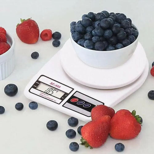 Kitchen Scale, Electronic Digital Kitchen Scale, Small Weight Machine, 10 KG Portable Weight Machine for Weighing Multiple Stuff Like Food Vegetable F - Oshi.pk - Buy & Sell Online