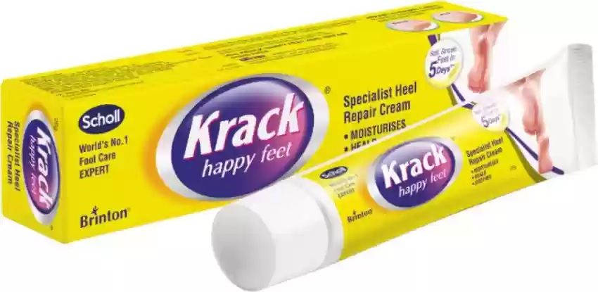 Krack Happy Feet Heel Cream With Active Repair New Advanced Formula - Oshi.pk - Buy & Sell Online
