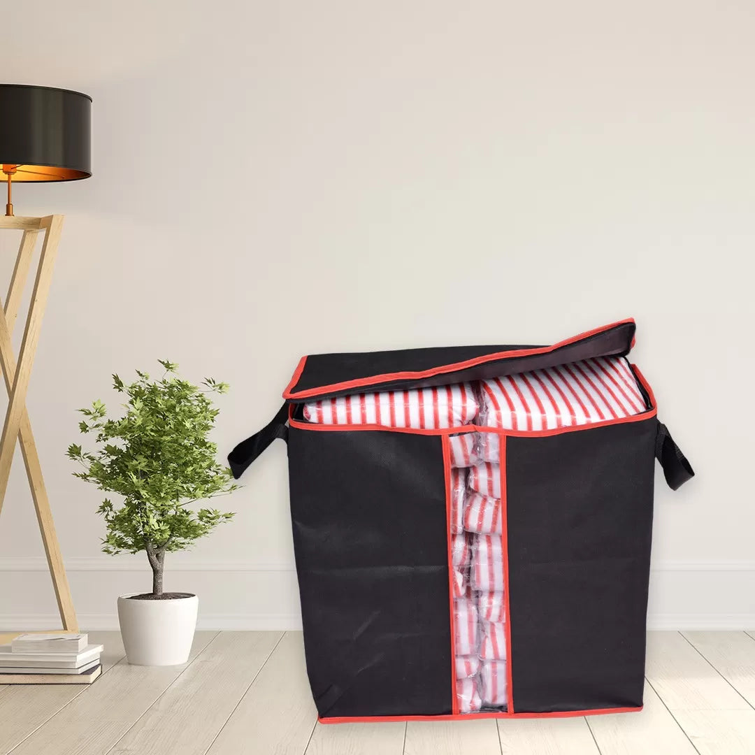 Large Storage Bags, Storage Bag Clothes Storage Box 100 GSM Fabric Bins Foldable Closet Organizers Storage Containers with Durable Handles Thick Fabri - Oshi.pk - Buy & Sell Online
