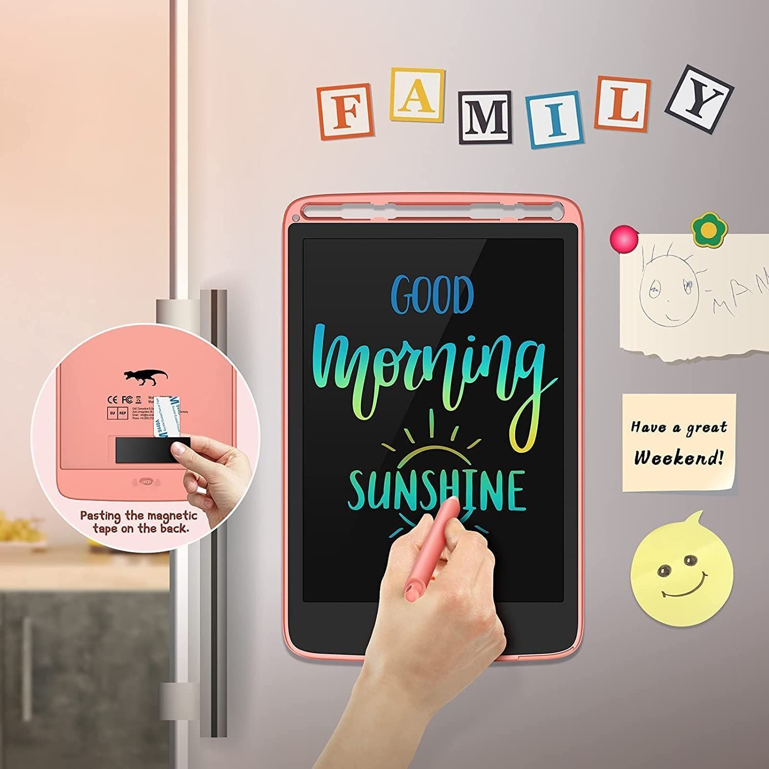 lcd Writing Tablet 8.5inch Electronic Slate E-writer Digital Memo Pad Erasable Writing Board Learning Toys And Gadgets For Educational And Daily Life - Oshi.pk - Buy & Sell Online