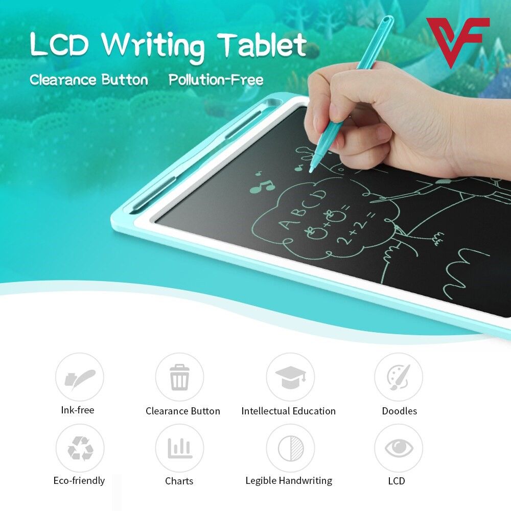 LCD Writing Tablet Drawing Pad 8.5 inch Portable Reusable Erasable Writing Board Digital Drawing Pad for Kids Drawing tablet Digital Drawing Board - Oshi.pk - Buy & Sell Online