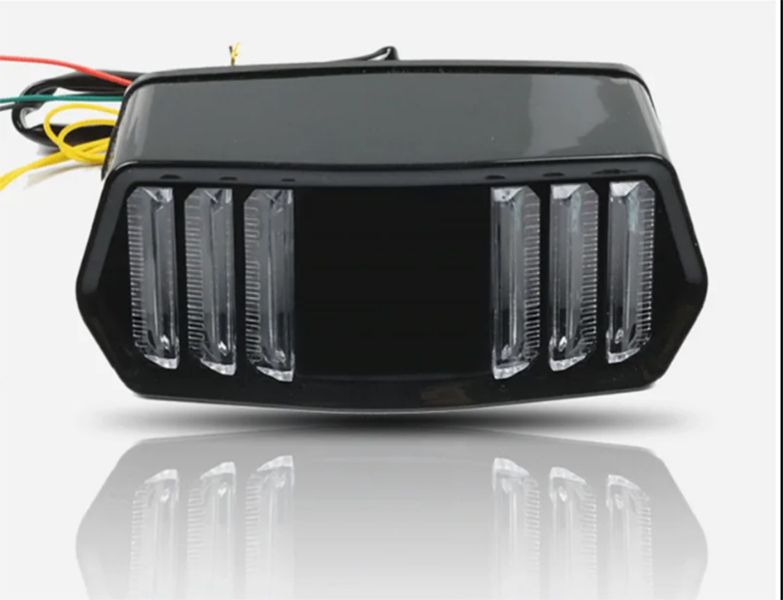 LED Motorcycle Electric Bike Universal Tail Light Brake Light forMotorcycles - Oshi.pk - Buy & Sell Online