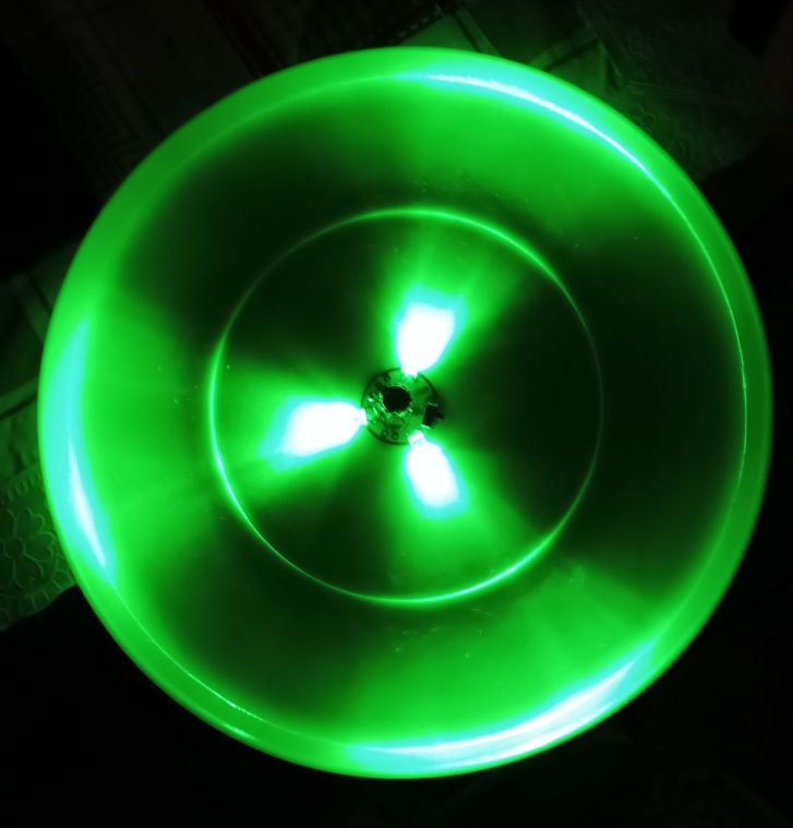 Lighting Frisbee - 10 inches rechargeable with unique charger - Oshi.pk - Buy & Sell Online