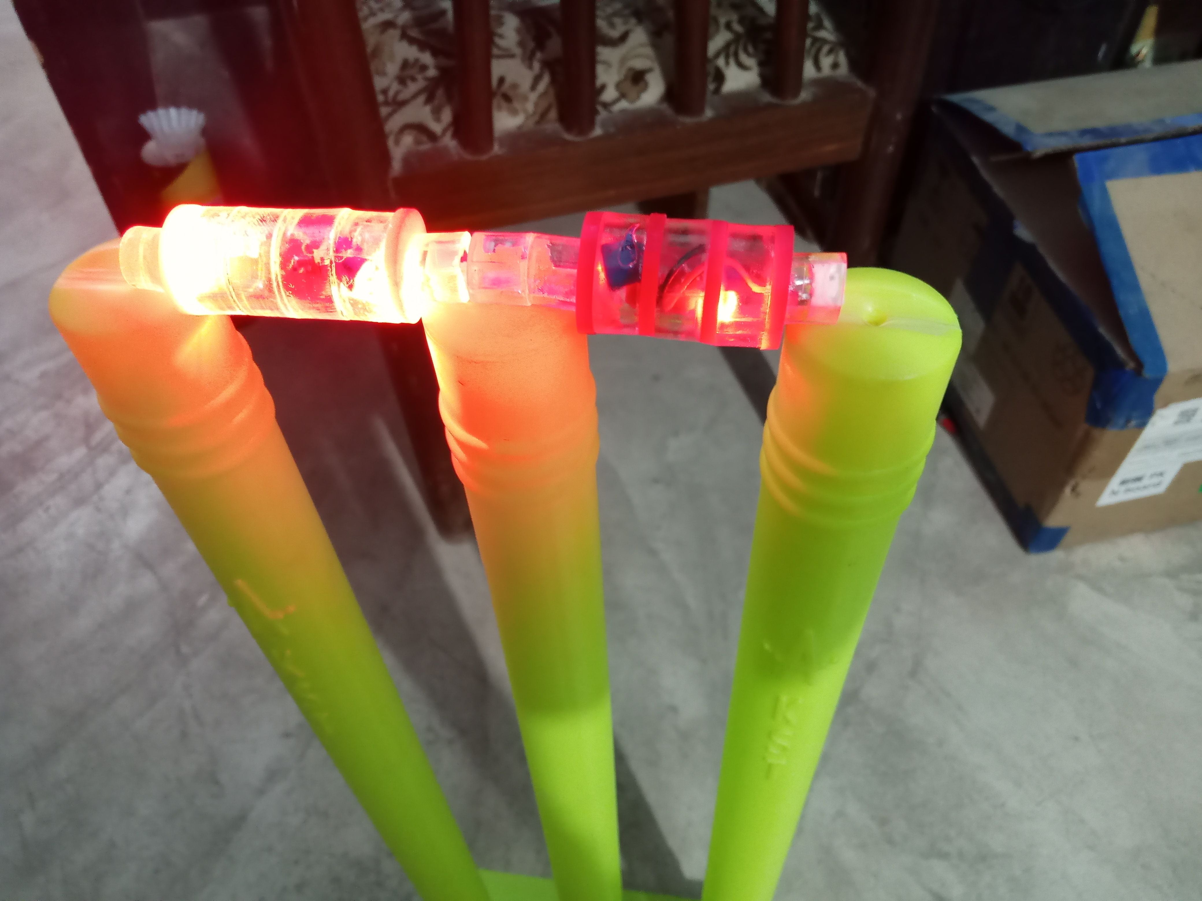 Rechargeable LED Stumps- Gllow on Hit - Oshi.pk - Buy & Sell Online