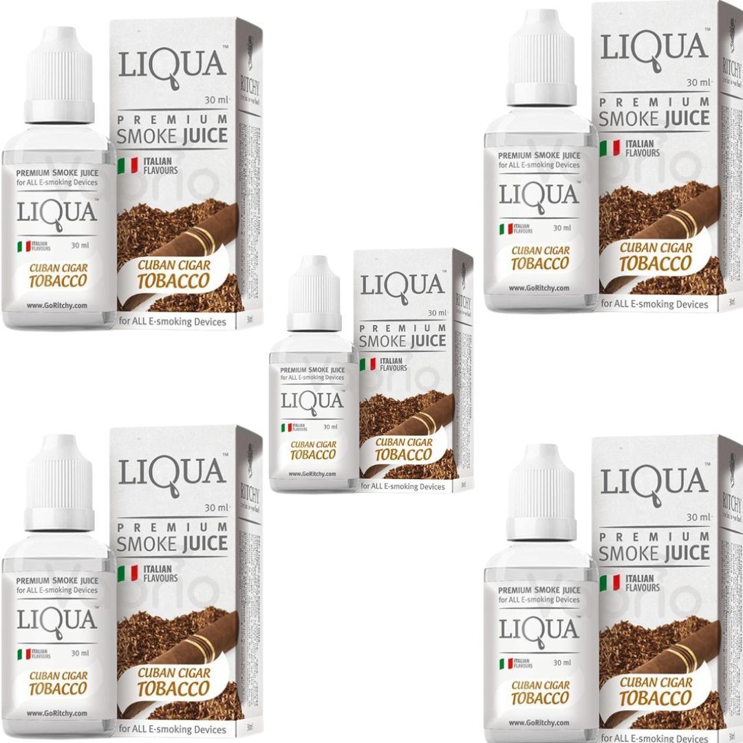 Liqua Vape Refiller 50 ML (Pack Of 5)( CIGAR) - Oshi.pk - Buy & Sell Online