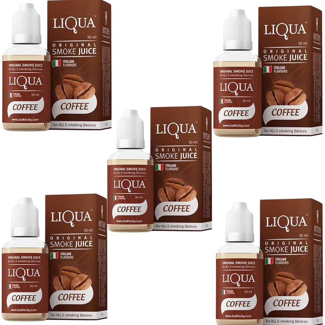 Liqua Vape Refiller 50 ML (Pack Of 5)( COFFEE) - Oshi.pk - Buy & Sell Online