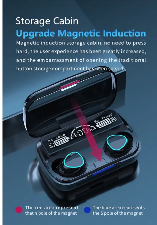 M10 TWS Earphones Wireless Earphone Touch Bluetooth Earplugs In The Ear Stereo Sport Headsets CVC8.0 Noise Reduction Earbuds - Oshi.pk - Buy & Sell Online