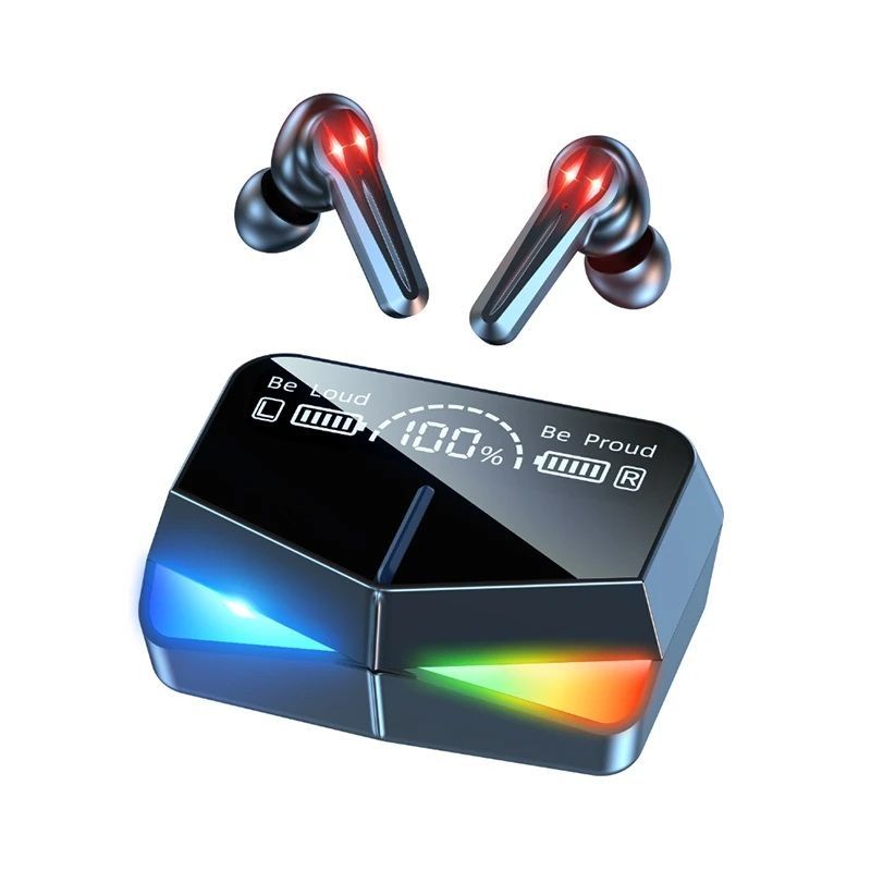 M28 TWS Bluetooth Earphone Wireless Headphones Earbuds Blutooth Handfree Headsets With Charging Box/M28 Bluetooth Earbuds 5.3 Gaming Earbuds - Oshi.pk - Buy & Sell Online