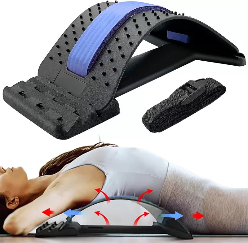 Magic Back Stretcher Lumbar Support Device for Upper and Lower Back Pain Relief - Oshi.pk - Buy & Sell Online