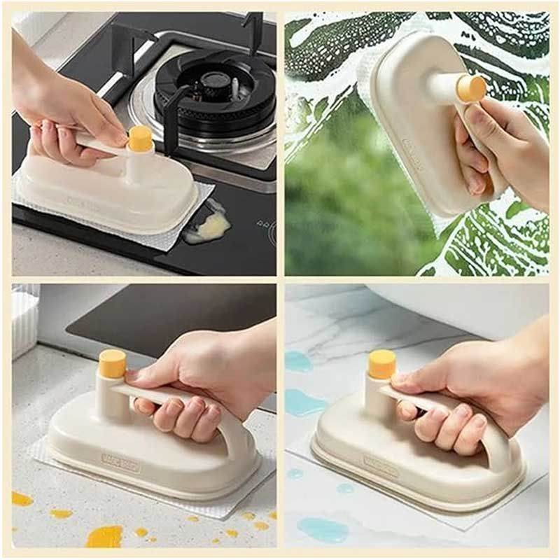 Magic Brush Powerful Cleaning Rag With 50 Disposable Wipes - Oshi.pk - Buy & Sell Online