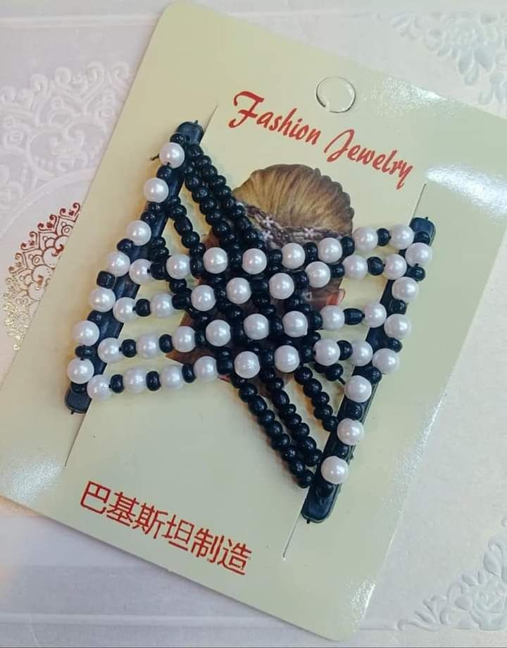 Magic Comb Clip For Women, Girls Hair Accessories For Girls Magic Elastic Hair Comb Clips Fancy Magic Comb Double Hair Comb Magic Clips - Oshi.pk - Buy & Sell Online