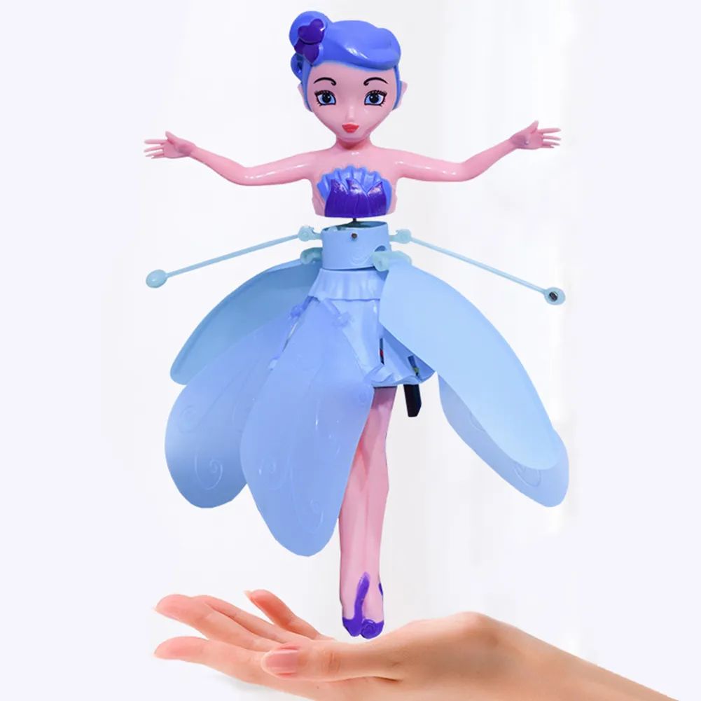 Magic Flying Fairy Princess Doll For Kids Usb Rechargeable Gesture Sensing Mini Flying Toy For Indoor - Oshi.pk - Buy & Sell Online