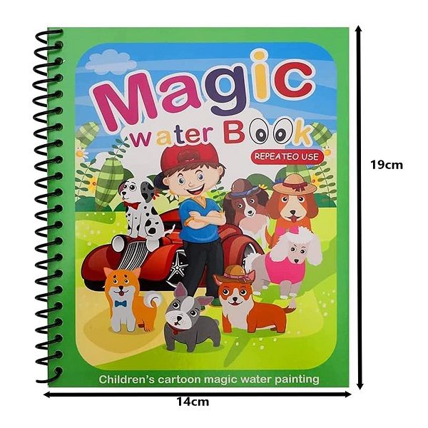 Magic Water Drawing Book with pen for kids Reusable - Oshi.pk - Buy & Sell Online