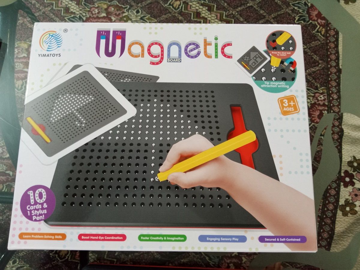 Magnet Board - small balls fix in board - magnetic pen - Oshi.pk - Buy & Sell Online
