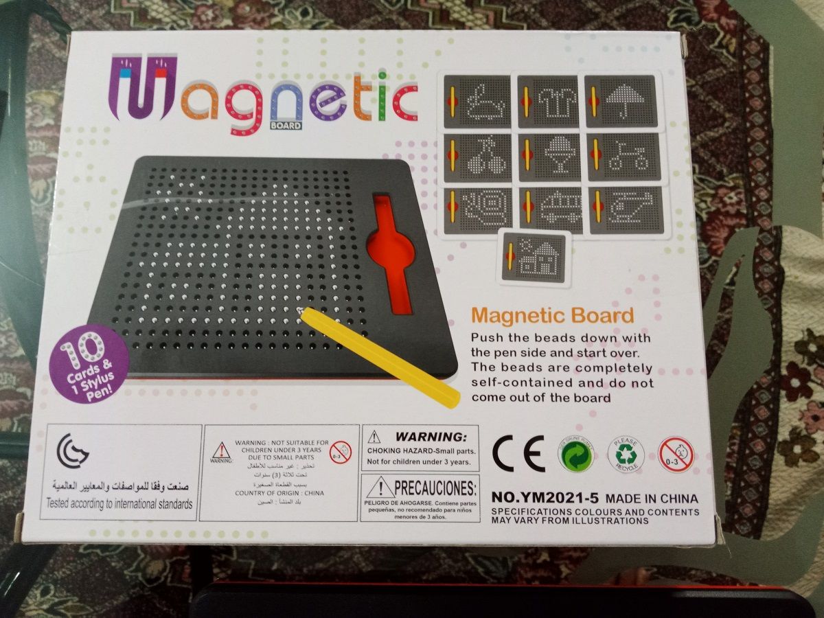 Magnet Board - small balls fix in board - magnetic pen - Oshi.pk - Buy & Sell Online