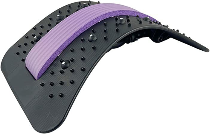 Magnetotherapy Multi-Level Adjustable Back Massager Stretcher Waist Neck Fitness Lumbar Cervical Spine Support Pain Relief - Oshi.pk - Buy & Sell Online