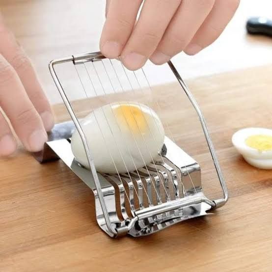 Manual Egg Slicer Stainless Steel Egg Cutter - Oshi.pk - Buy & Sell Online