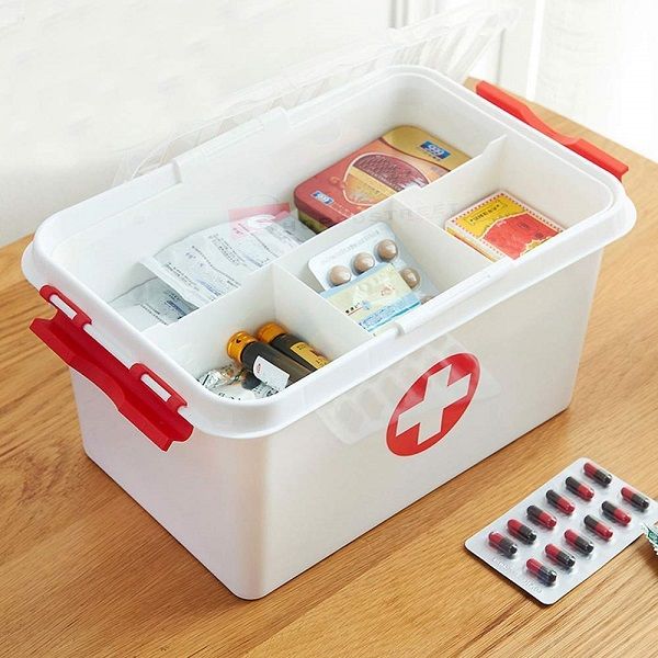 Medicine Storage Box Camping First Aid Kits Household Plastic Storage - Oshi.pk - Buy & Sell Online