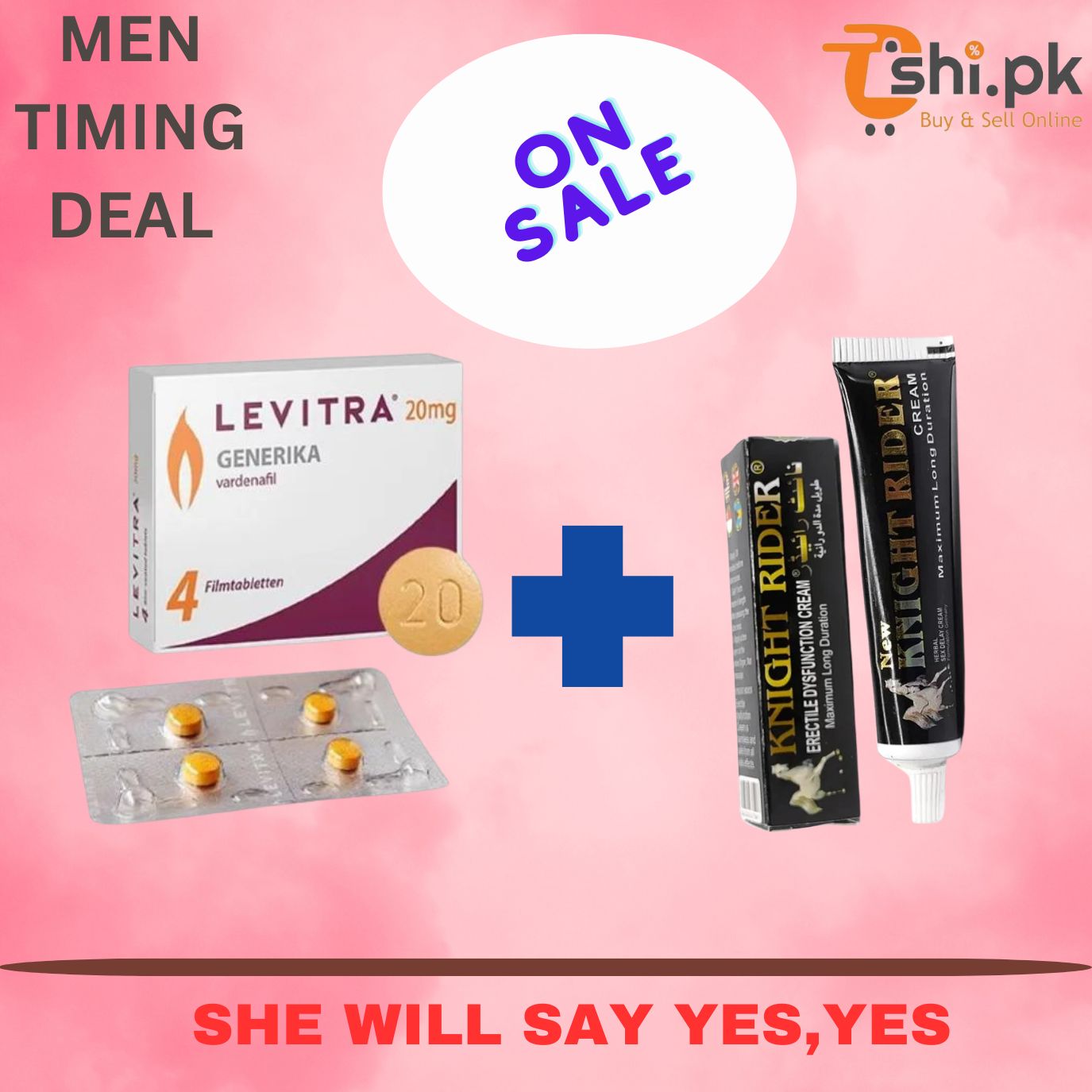 Men Imported Timing Delay Spray Cream - Timing Tablets Deal no 3 - Oshi.pk - Buy & Sell Online