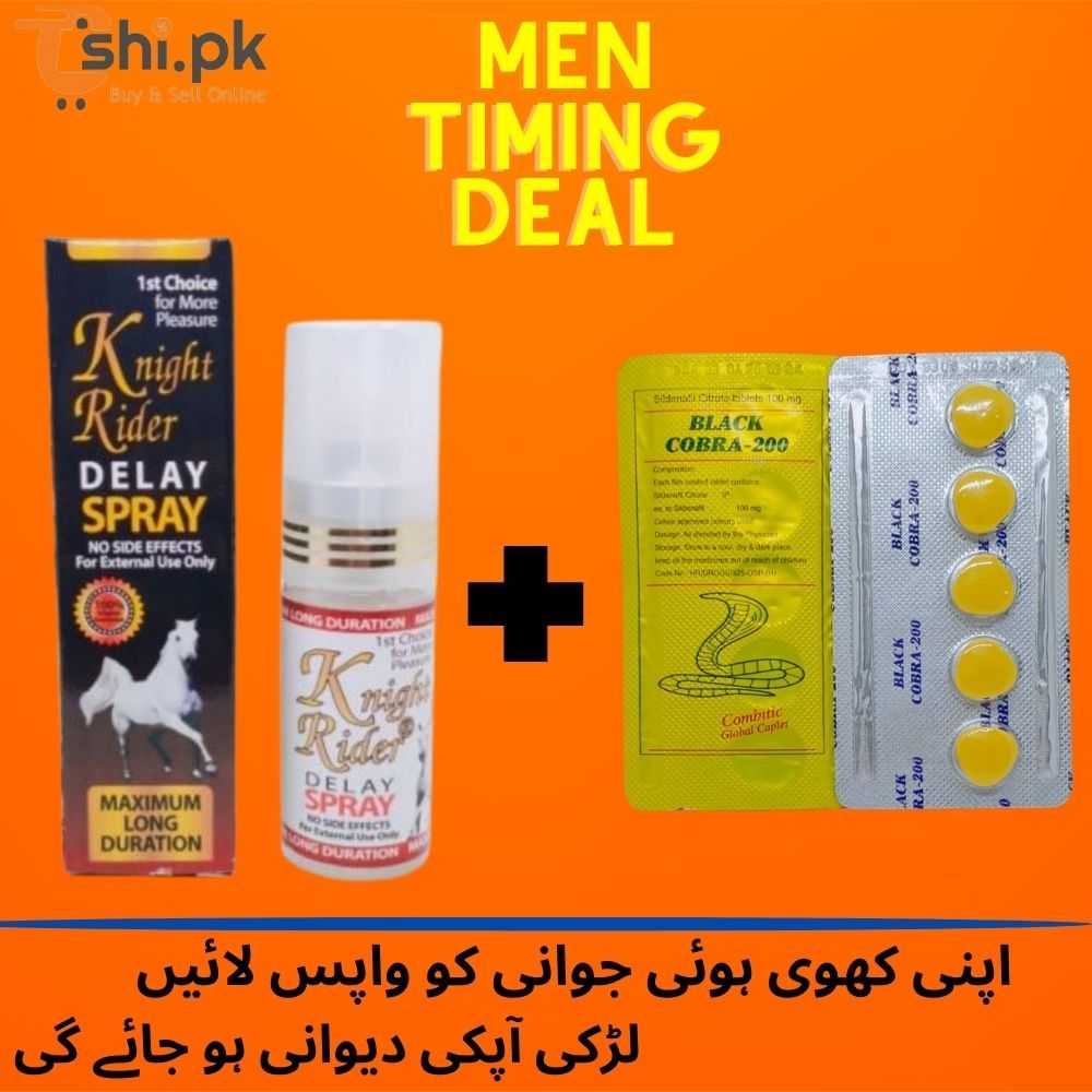 Men Imported Timing Delay Spray Cream - Timing Tablets Deal no 6 - Oshi.pk - Buy & Sell Online