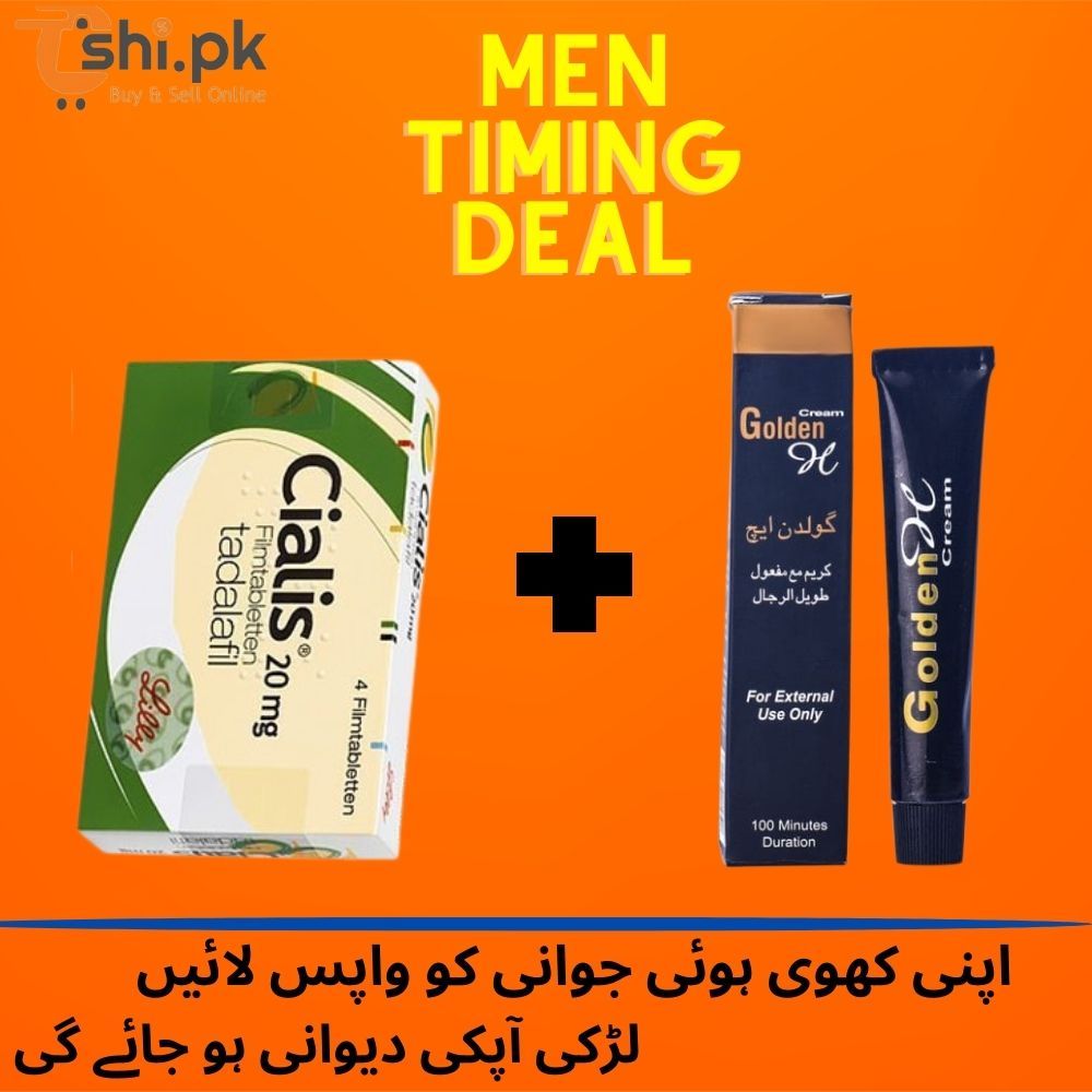 Cialis , Golden H Imported Timing Delay Cream - Timing Cream Deal no 7 - Oshi.pk - Buy & Sell Online