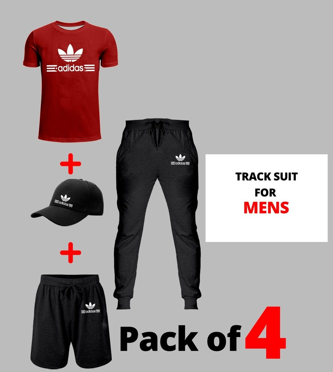 MEN TRACK SUIT 4 IN 1 T SHIRT+TROUSER BY KHOKHAR STOCKISTS - Oshi.pk - Buy & Sell Online