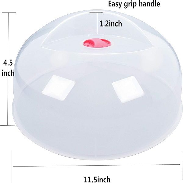Microwave Splatter Plate Cover Guard Lid with Steam Vent - Oshi.pk - Buy & Sell Online