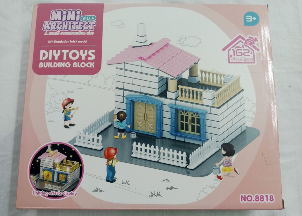 MINI Architect Villa - DIY Building Blocks - 162 pcs - Oshi.pk - Buy & Sell Online