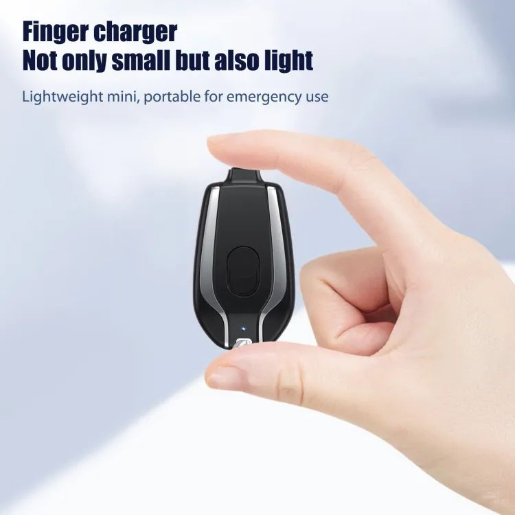 Mini Portable Keychain Phone Charger Emergency Power Banks Retractable Plug Power Fast Charging For Android Type C - Oshi.pk - Buy & Sell Online