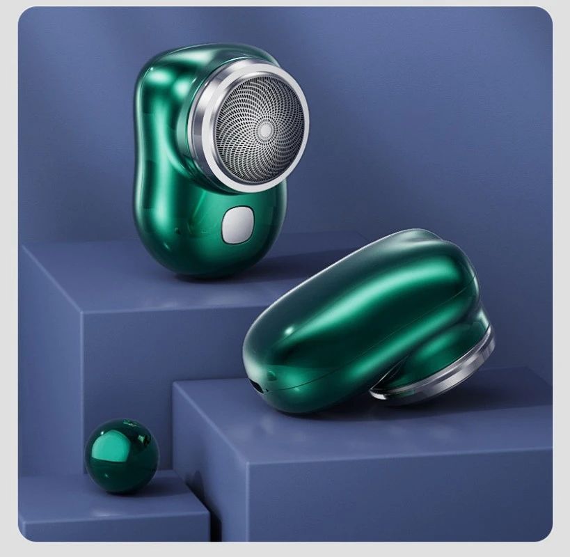 Mini Shaver 3 Blades Portable Electric Shaver Type-C Fast Charging Pocket Razor Beard Trimmer Shaving Machine - Oshi.pk - Buy & Sell Online