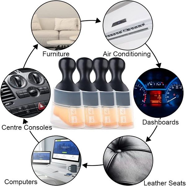 Mini Size Interior Car Detailing Brushes Soft Car Cleaning Brush - Oshi.pk - Buy & Sell Online