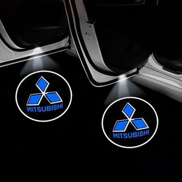 Mitsubhsi Car Door Shadow LED Logo Projector 1 Pair - Oshi.pk - Buy & Sell Online