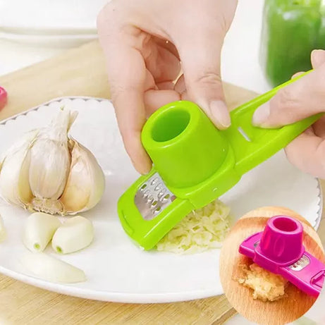 Multi Functional Ginger Garlic Grinding Grater Planer Slicer Cutter Cooking Tool Utensils Kitchen Accessories - Oshi.pk - Buy & Sell Online