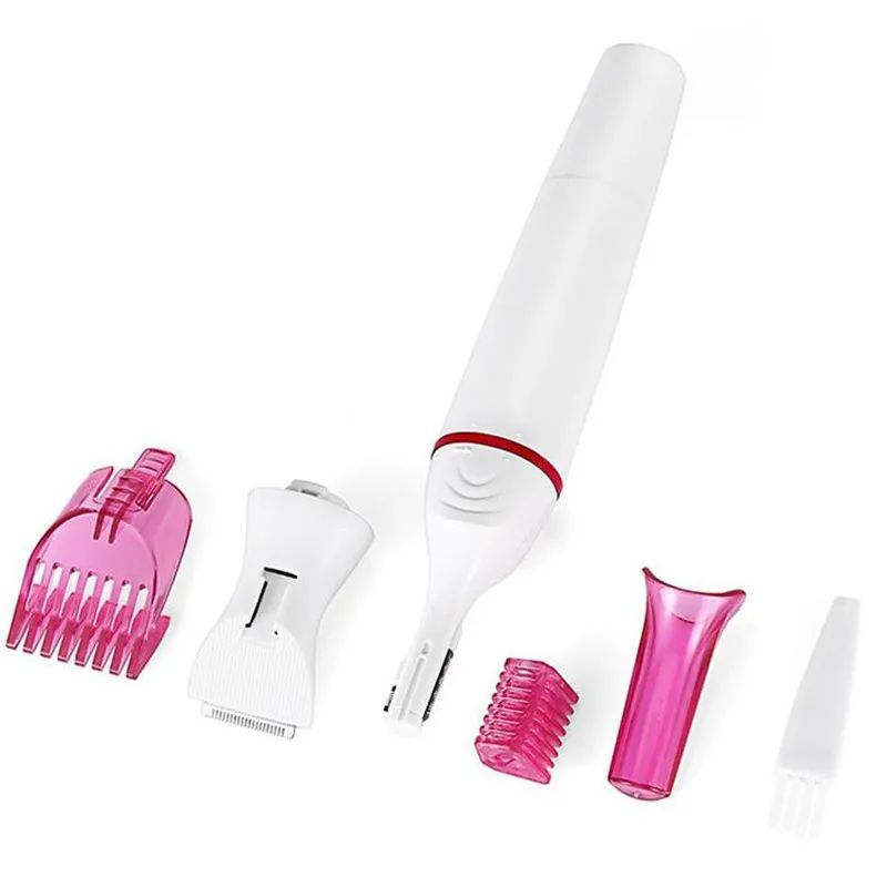 Multifunction 5 In 1 Electric Epilator Painless Trimmer For Eyebrow Body Facial Hair Removal Hair Shaver - Oshi.pk - Buy & Sell Online