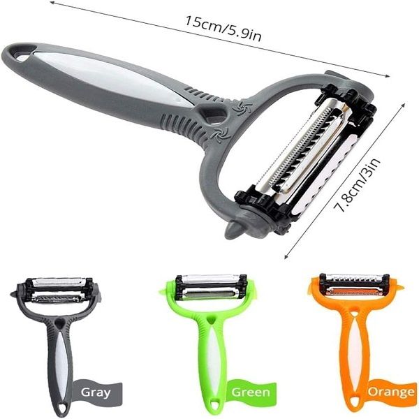 Multifunctional Peeler Vegetable slicer 360 Degree Rotatable - Oshi.pk - Buy & Sell Online