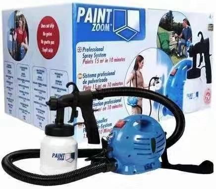 Mystery Shop Plastic 37 cm x 24 cm x 21 cm White and BlYES Paint Zoom (RAISTAR- Paint Zoom Spray Pump) - Oshi.pk - Buy & Sell Online