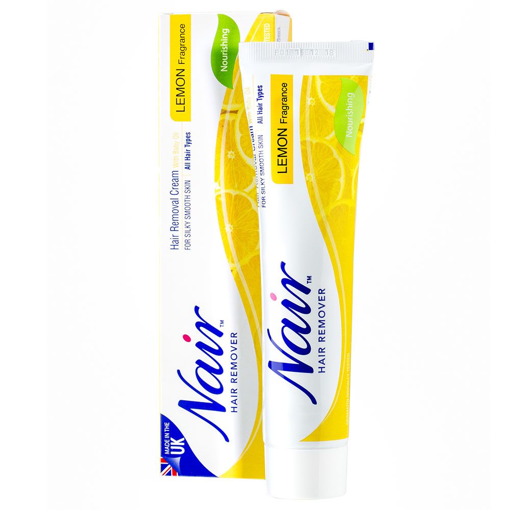 Nair Hair Removal Cream With Baby Oil Lemon 110g - Oshi.pk - Buy & Sell Online