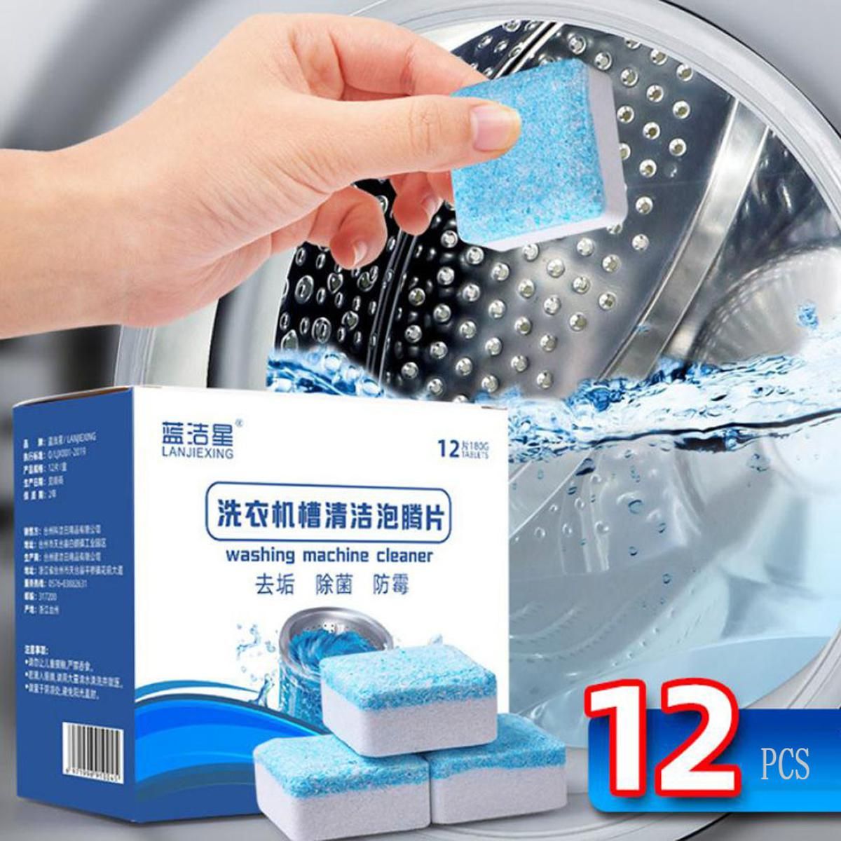 12 pcs Washing Machine Cleaning Tablets - Oshi.pk - Buy & Sell Online