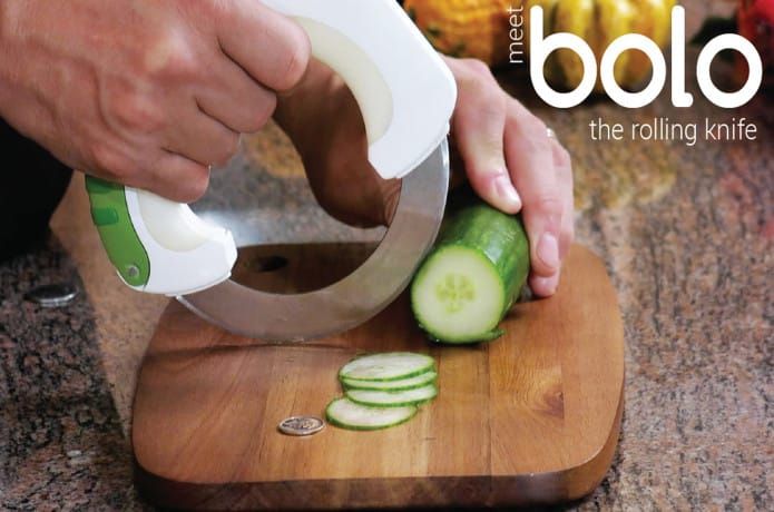 New BOLO ROLLING KNIFE Vegetable Cutter Slicer 360 - Oshi.pk - Buy & Sell Online