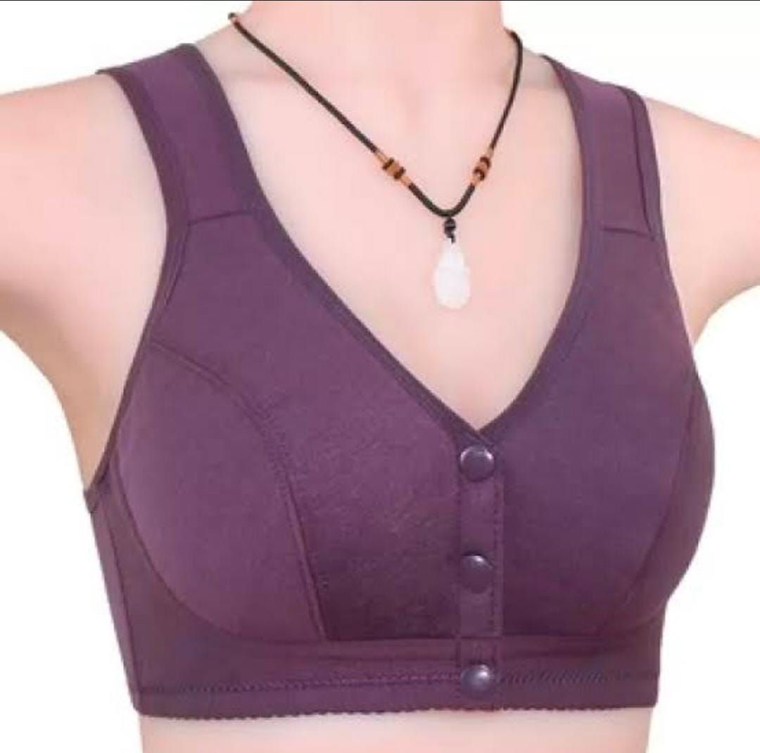 New Front Buckle Bra Women Soft Cotton Bras Plus - Oshi.pk - Buy & Sell Online
