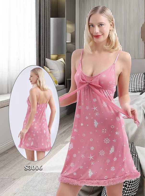 New Women Suspender Babydoll Nightdress Sleepwear (S3006) - Oshi.pk - Buy & Sell Online