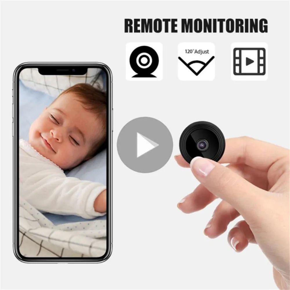 New Hot A9 Mini Camera Wifi Camera 1080P HD Ip Camera Night Voice Video Security Wireless Mini Camcorders Surveillance Cameras - Oshi.pk - Buy & Sell Online