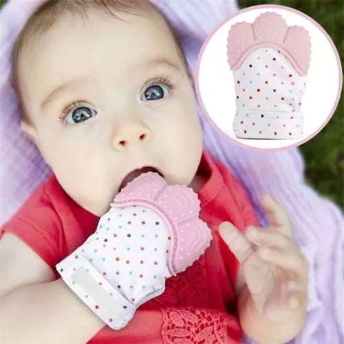New Kid's Favorite baby Gloves Baby teether Cute Design Baby Healthy Teether - Oshi.pk - Buy & Sell Online