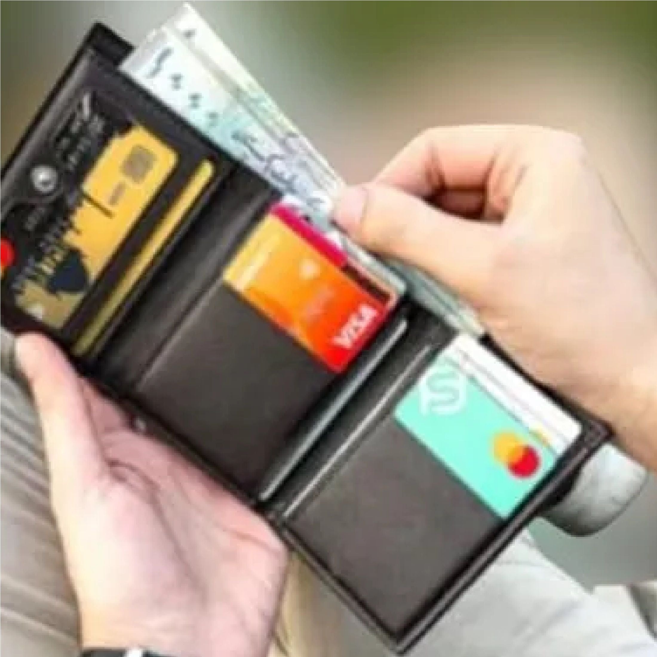 New Style Mini Thin Men Wallet Card Holder Purse Coin Pouch Card Holder Short Vertical Wallet Change Money Pouch - Oshi.pk - Buy & Sell Online